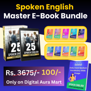 Spoken English eBooks Bundle! Get 25+ eBooks for just ₹100